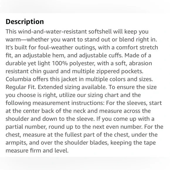 Columbia XXL Black Ascender Softshell Jacket! NEW! - Picture 12 of 16